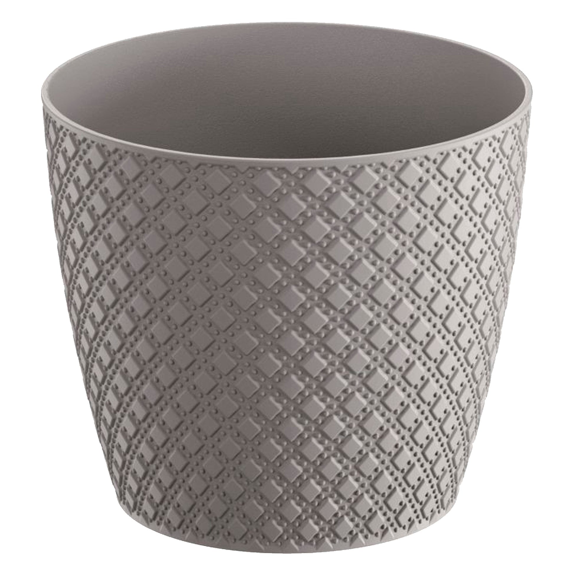 Maceta Orient 5,4l., Dimensiones (mm) 218x218x193, Color Gris Piedra