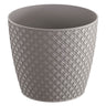 Maceta Orient 5,4l., Dimensiones (mm) 218x218x193, Color Gris Piedra