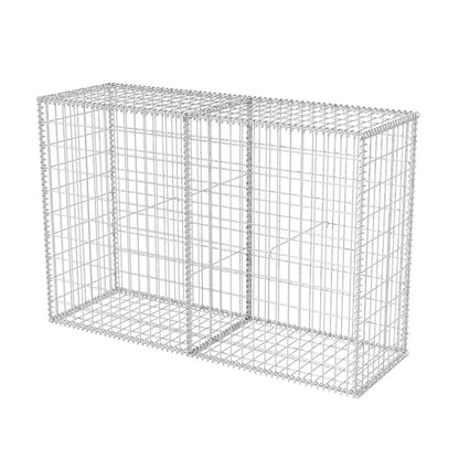Cesta De Muro De Gaviones Acero Galvanizado 150x50x100 Cm / Vetonek_0
