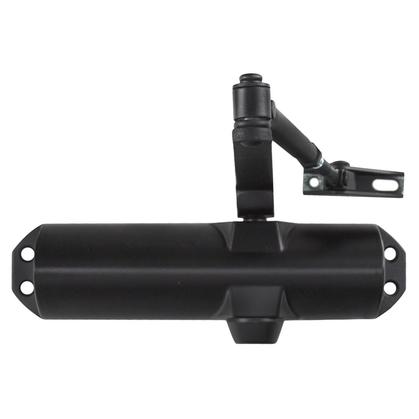 Cierra Puertas Con Retenedor Fuerza 4. Color Negro (puertas 90/120 Cm.)