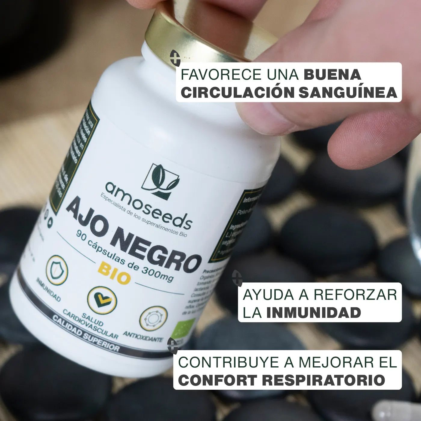 Ajo Negro Bio | 90 Cápsulas_2