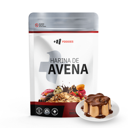 Harina De Avena - 1kg - Panna Cotta - Fuente De Hidratos De Carbono - Masmusculo_0