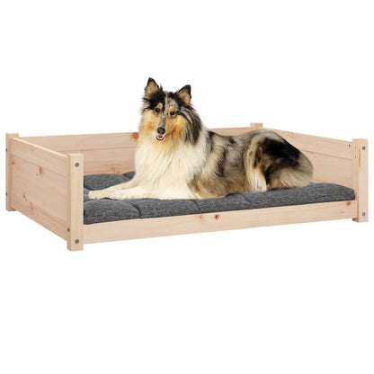 Vidaxl Cama Para Perros Madera Maciza De Pino 95,5x65,5x28 Cm_3