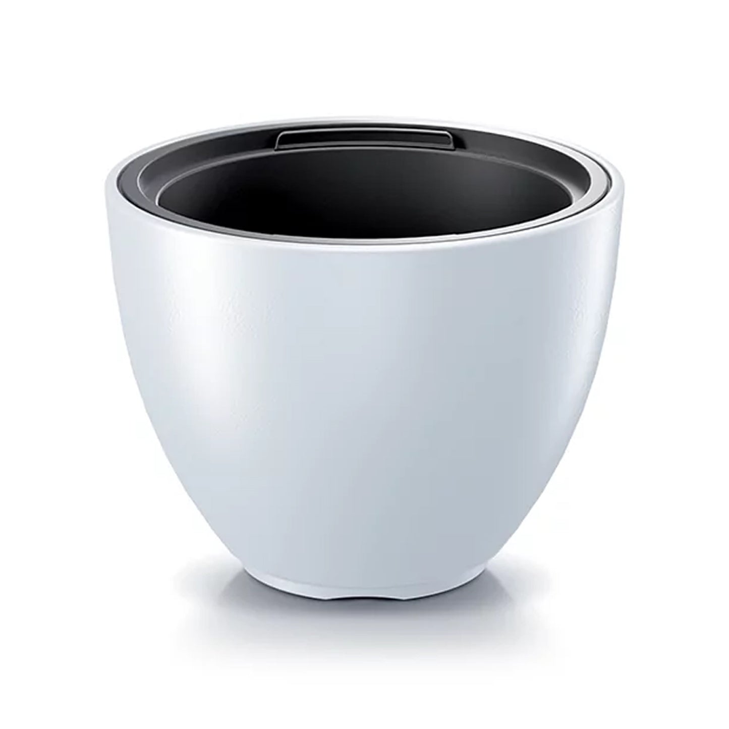Maceta Heos 10l., Con Depósito, Dimensiones (mm) 298x298x230, Color Blanco_0
