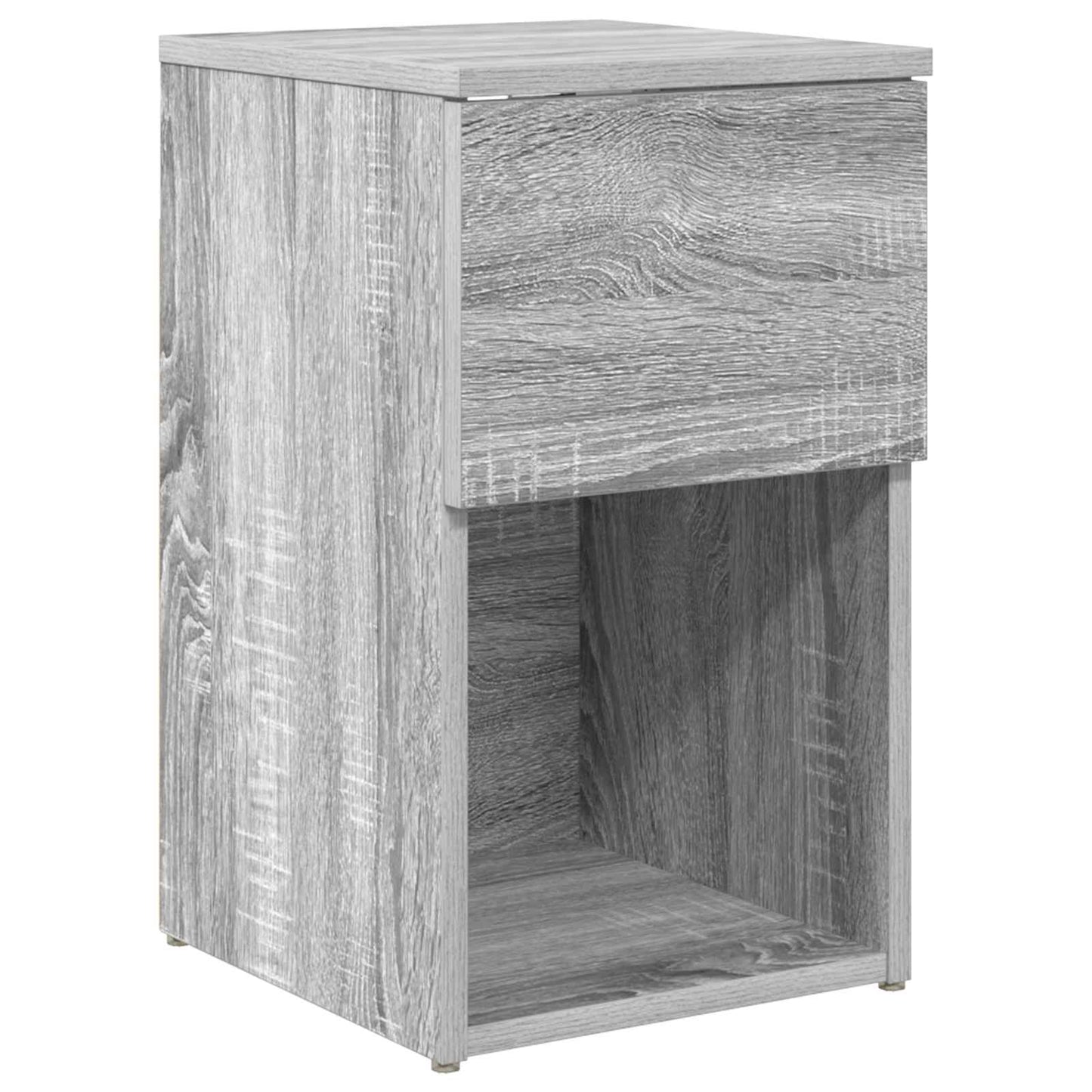 Mueble Cama Gris Sonoma 29 X 31,5 X 49 Cm Madera De Ingeniería_0