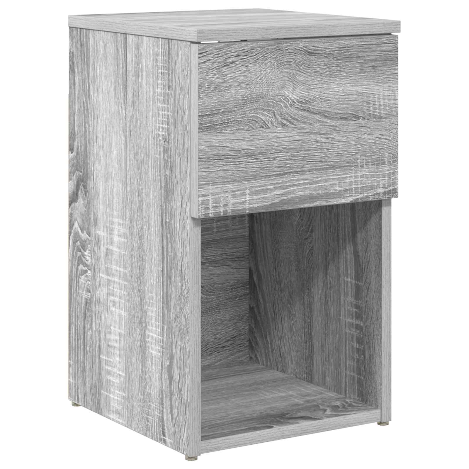 Mueble Cama Gris Sonoma 29 X 31,5 X 49 Cm Madera De Ingeniería_0