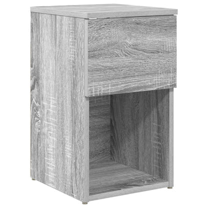 Mueble Cama Gris Sonoma 29 X 31,5 X 49 Cm Madera De Ingeniería_0