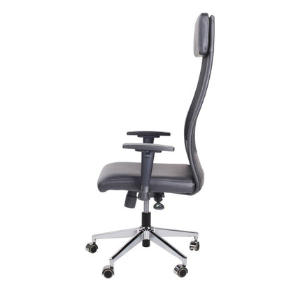 Silla De Oficina Airflow Símil, Negro, 65 X 120a128 X 65cm_5