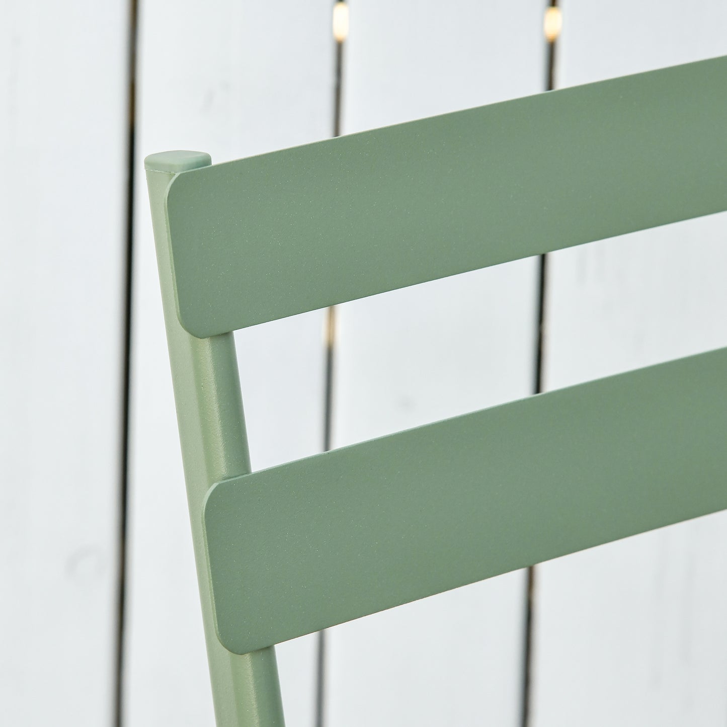Outsunny Conjunto De Muebles De Jardín Plegable Con Marco De Acero Verde Oscuro_3