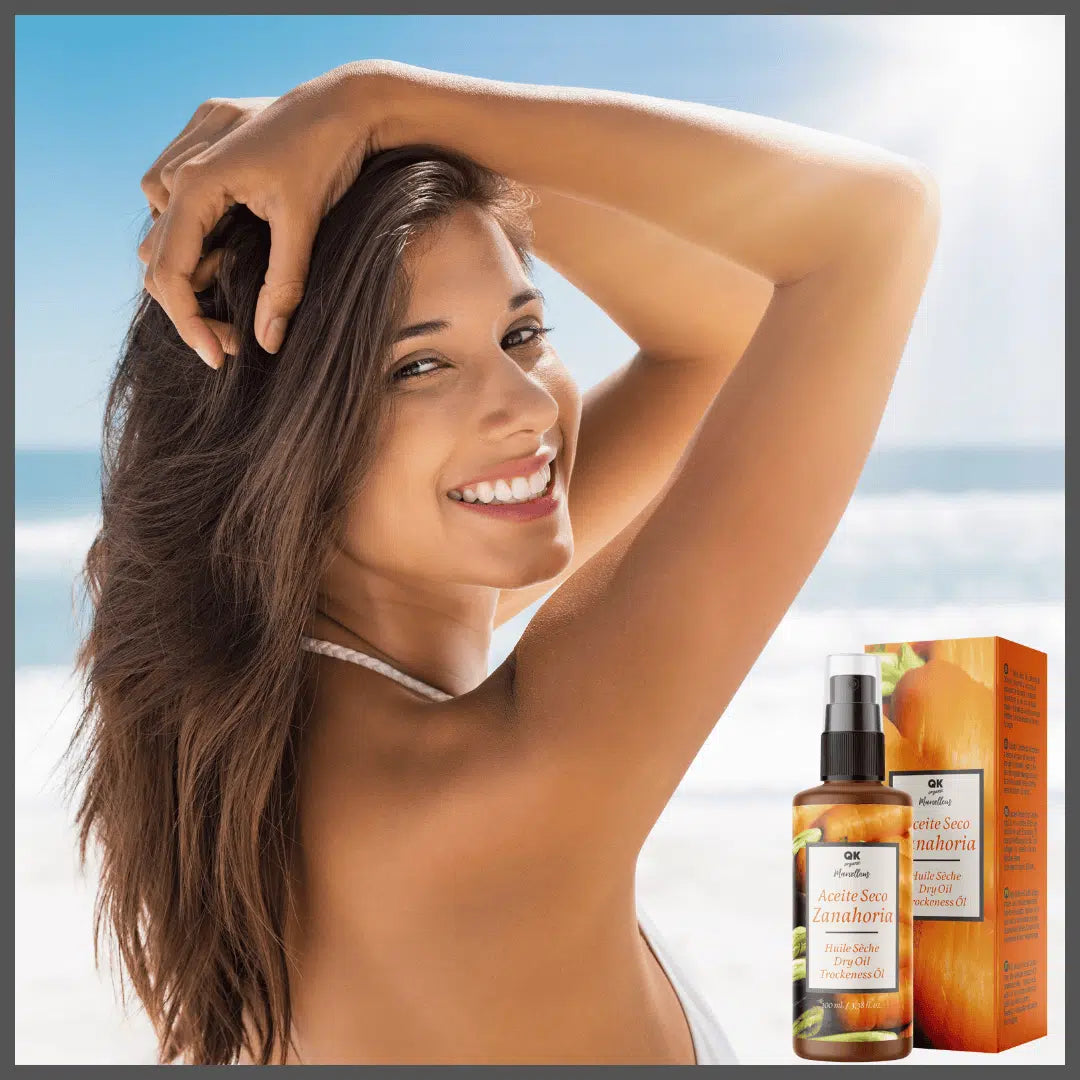 QKnatur - Aceite Seco De Zanahoria. Rápida Absorción, Hidratación Para La Piel Y El Pelo - 100 Ml.- Bronceador Natural_1