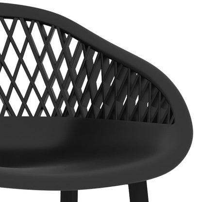 Taburetes De Cocina 4 Unidades Negro_4
