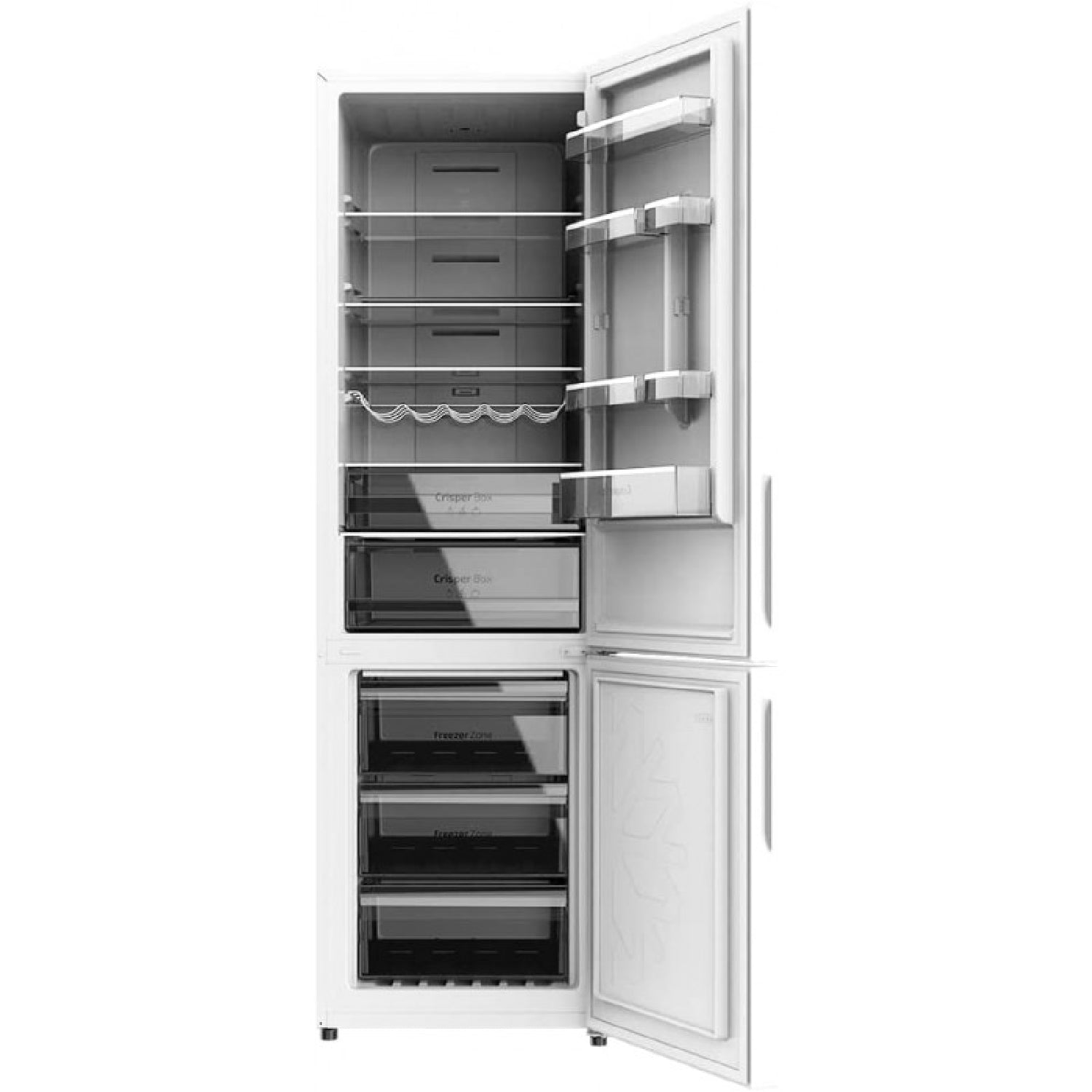 Cecotec Frigorífico Combi Bolero Coolmarket Combi 356 White Cristal D_3