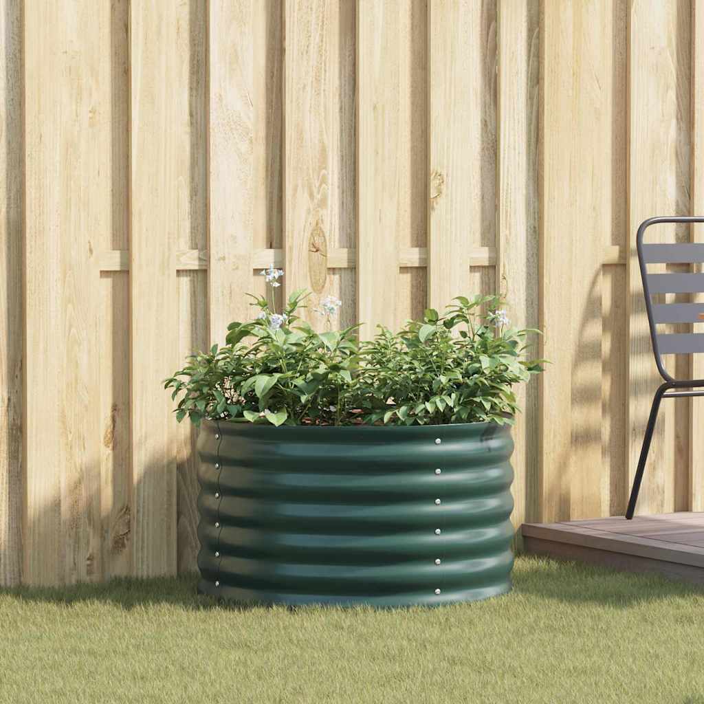 Cama Elevada Verde 80 X 80 X 44 Cm Acero_1