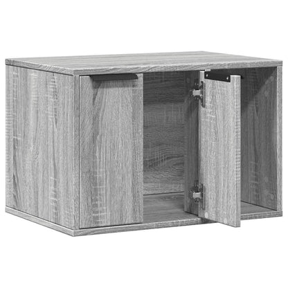 Vidaxl Mueble Arenero Para Gatos Madera Gris Sonoma 60x40x40 Cm_3