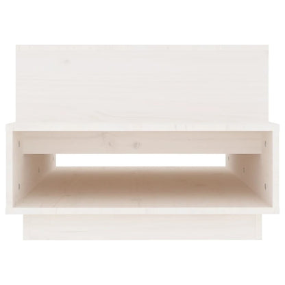 Mesa De Centro Madera Maciza De Pino Blanco 80x55x40,5 Cm_4