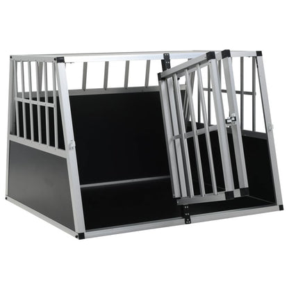 Vidaxl Jaula De Perro Con Puerta Doble 94x88x69 Cm_5