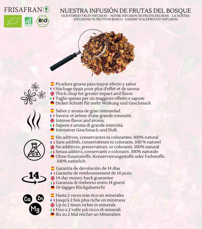 Infusión De Frutas Del Bosque A Granel Ecológica | Frisafran 100 G_3
