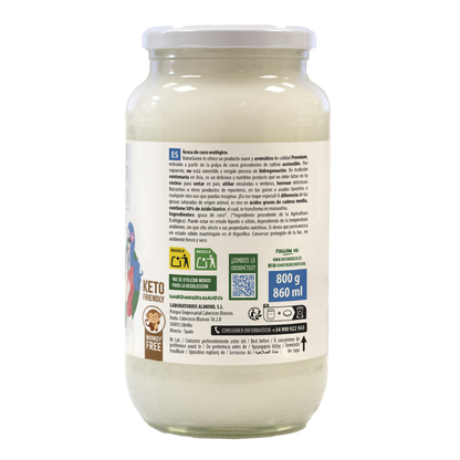 Grasa de Coco Bio NaturGreen 800 g
