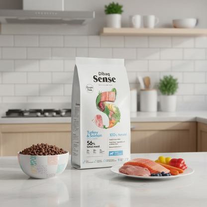 Dibaq Sense Grain Free Salmón Y Pavo (cachorro) 2 Kg_3