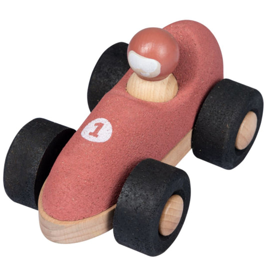 Coche Carreras E-cork Korko Rojo_0