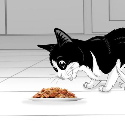 FELIX Fantastic Festín del Mar en Gelatina 4 x 85 g