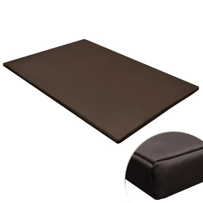 Vidaxl Estera Para Perros Rectangular Marrón Xl_0