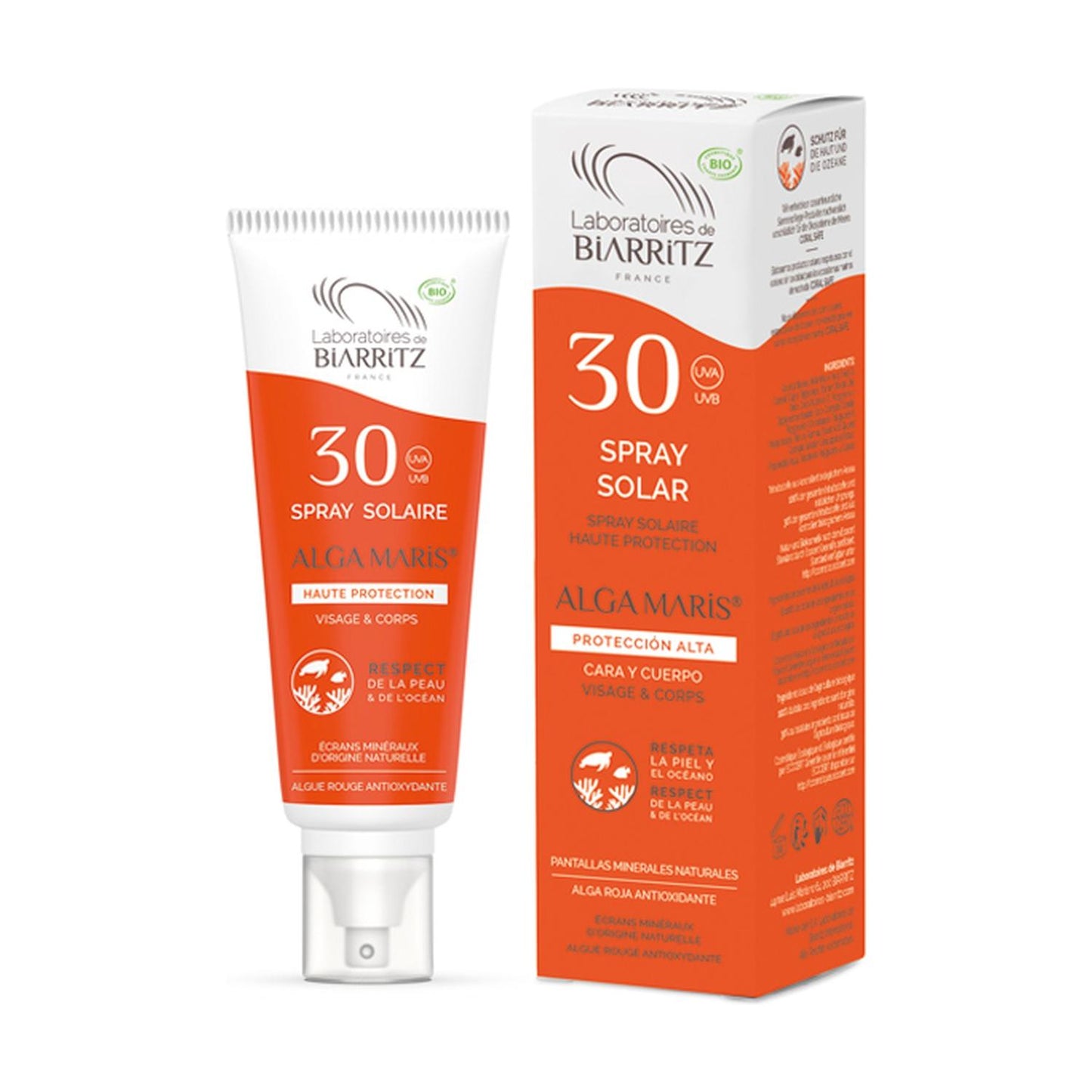 Spray solar cara & cuerpo SPF 30 Algas Maris 100 ml