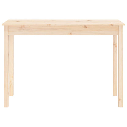 Mesa Consola Madera Maciza De Pino 110x40x75 Cm_3