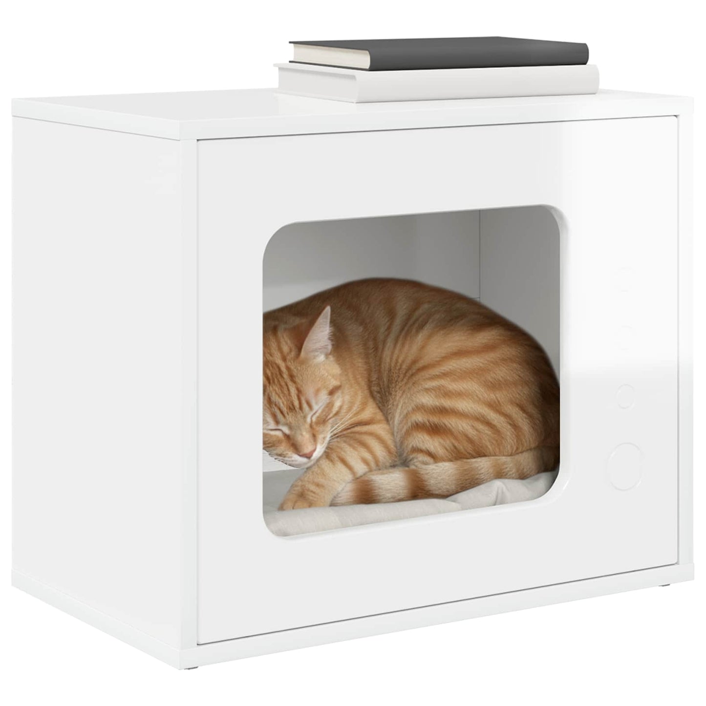Casa Para Gatos Brillante 51 X 30 X 42,5 Cm_2