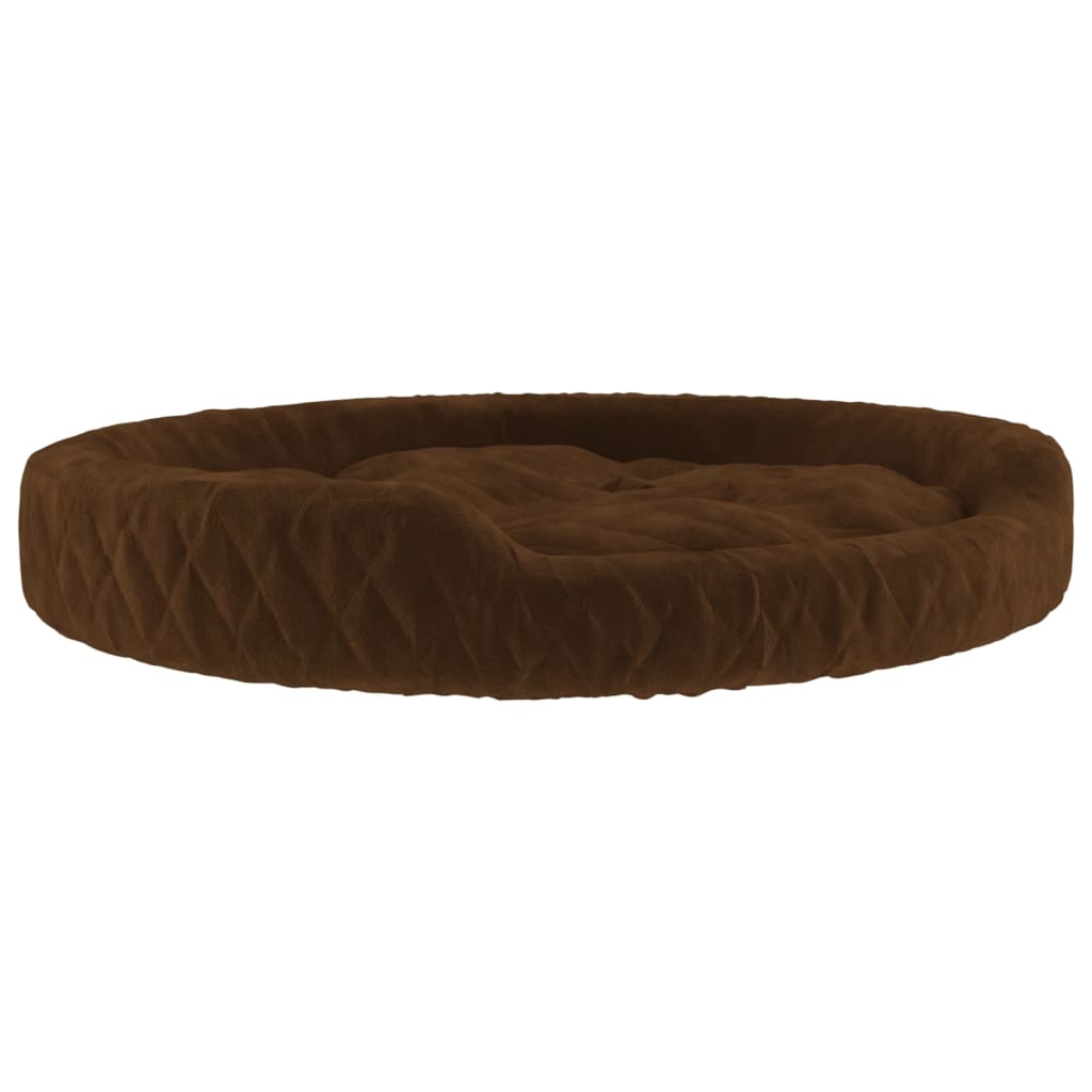 Cama Para Perros De Felpa Marrón 110x90x23 Cm / Vetonek_1