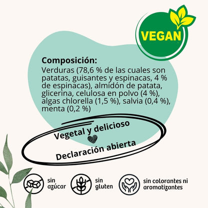 BugBell DentalShine Snack blando 12×60 g – sin cereales, semi-húmedo, con proteína de insecto, perejil y menta_2