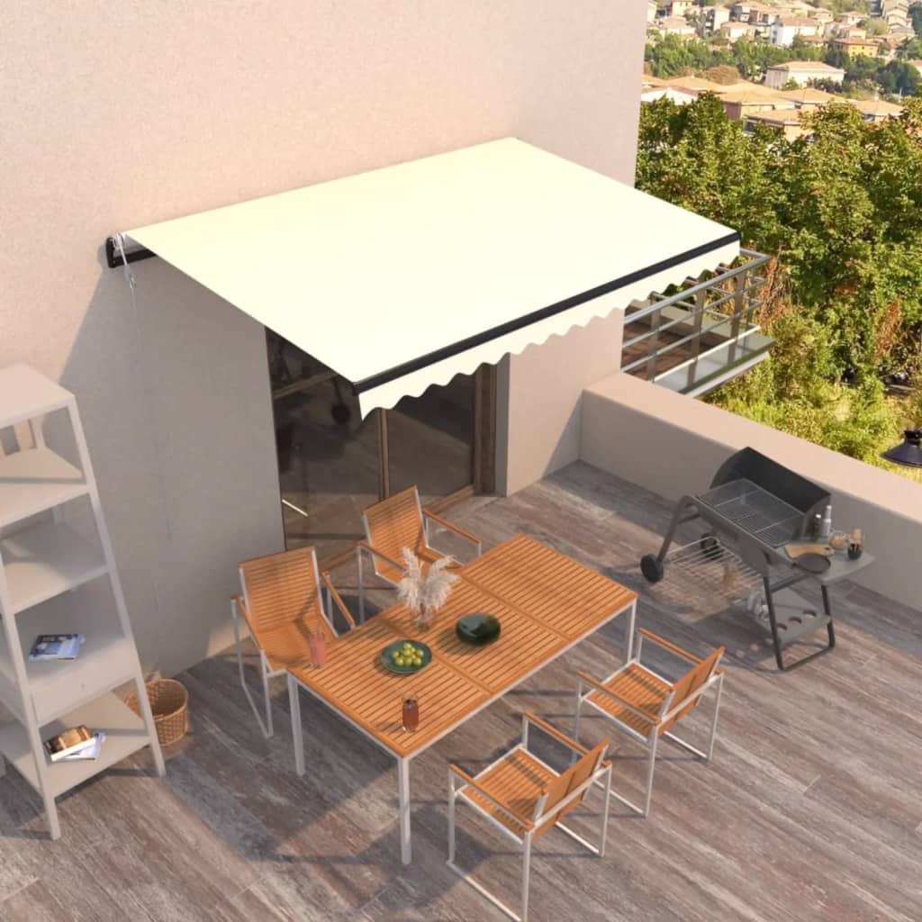 Toldo Retráctil Automático Crema 400x350 Cm_1