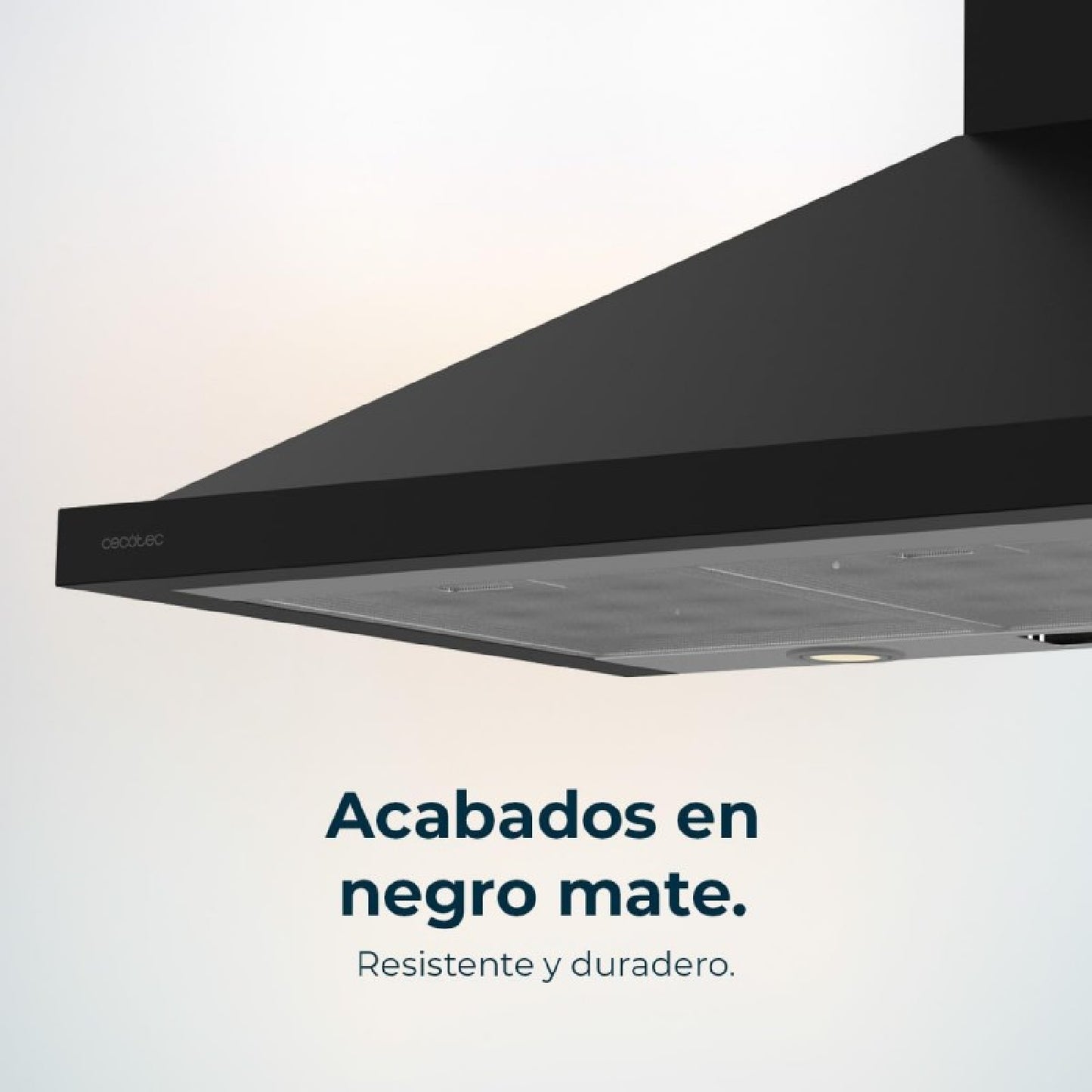 Campana Extractora 90 Cm Piramidal Bolero Flux Pm 906500 Black A. Motor 165w, Acabado Negro, Succión 650m3/h, Control Mecánico, 3 Niveles De Potenci_2