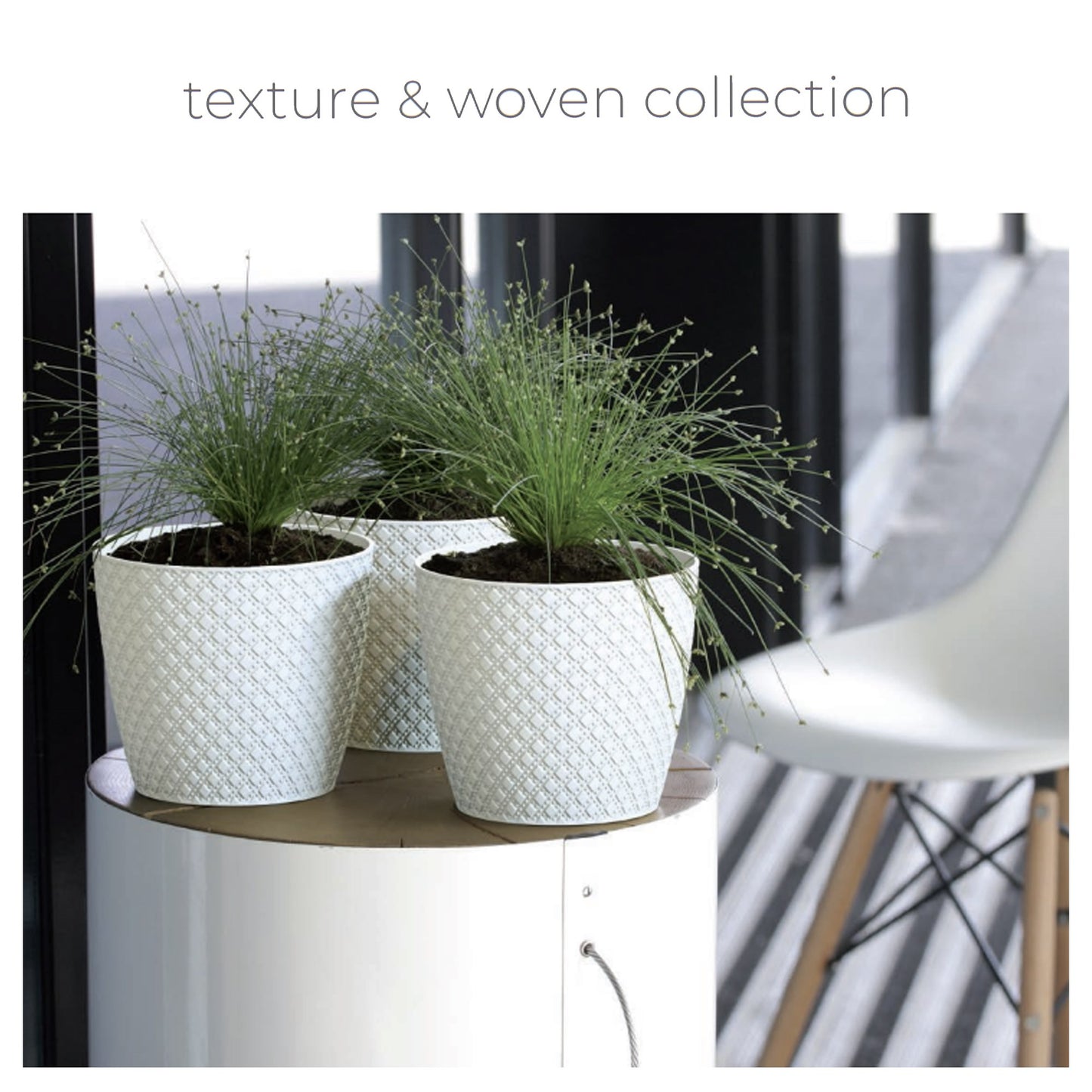 Maceta Orient 1l., Dimensiones (mm) 128x128x112, Color Gris Piedra_1