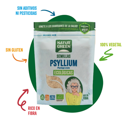 Semillas Psyllium BIO NaturGreen 100 g