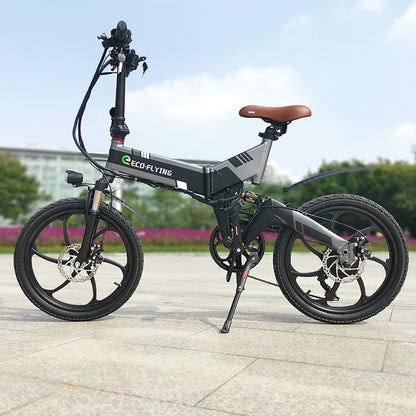 Bicicleta Eléctrica Hi-flying F501 250w-36v-10ah (360wh) - Rueda 20 Color Negro_5