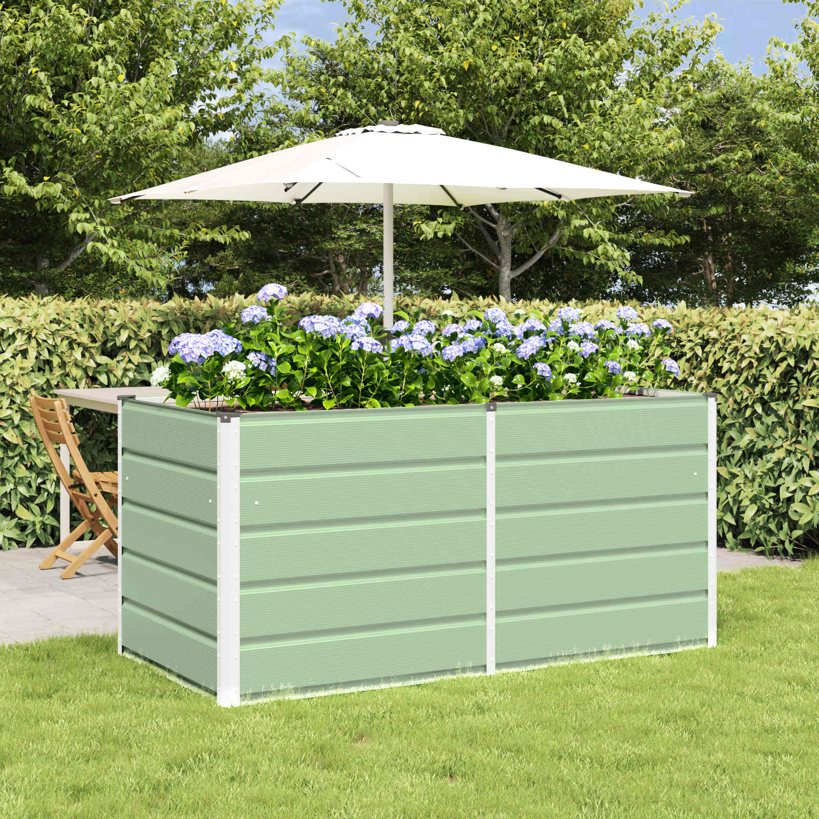 Jardinera Verde 160 X 80 X 75 Cm Acero_1