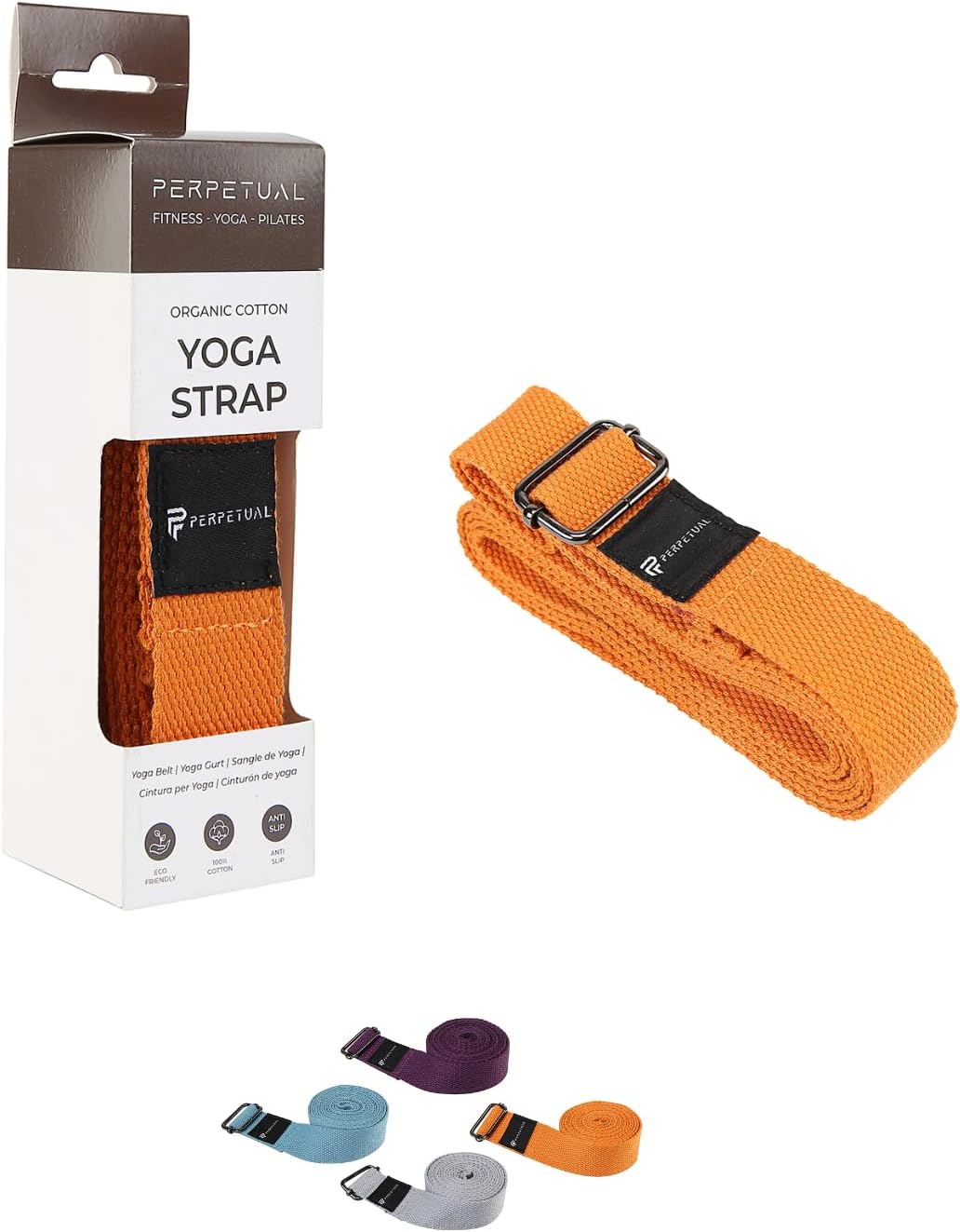 Cinturón De Yoga Perpetual- Cinta Para Mejorar Tu Estiramiento - Correa Para Posturas Y Asanas_0