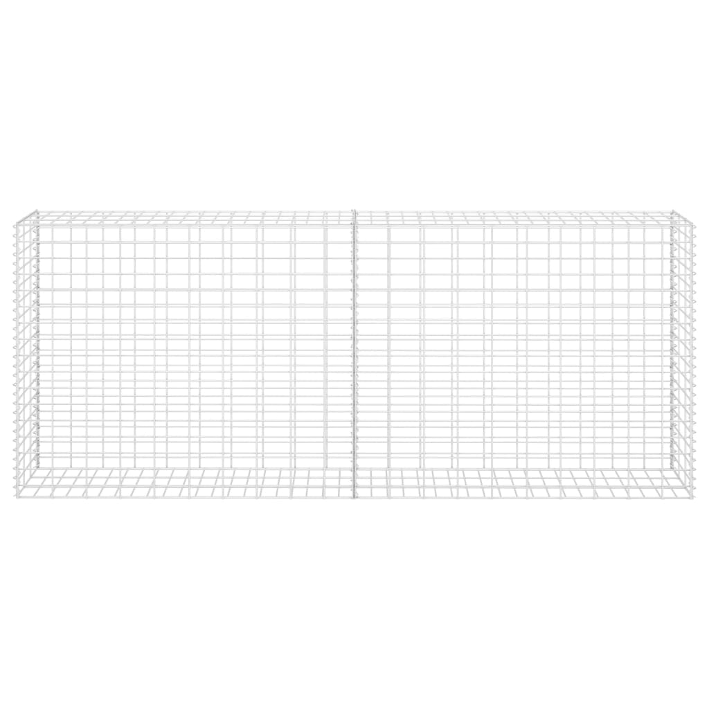 Cesta De Gaviones De Acero Galvanizado 85x30x200 Cm / Vetonek_1