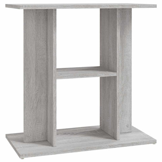 Vidaxl Soporte Para Acuario Sonoma Gris 60x30x60 Cm Madera Sintética_0