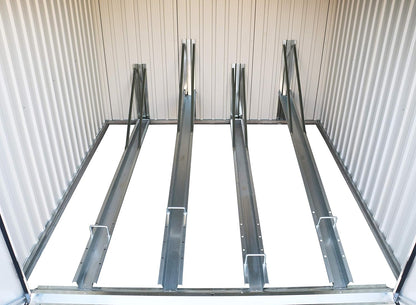 Guarda Bicicletas Duramax Metálico 203 X 202 X 162,5 Cm. Color Gris Antracita_5