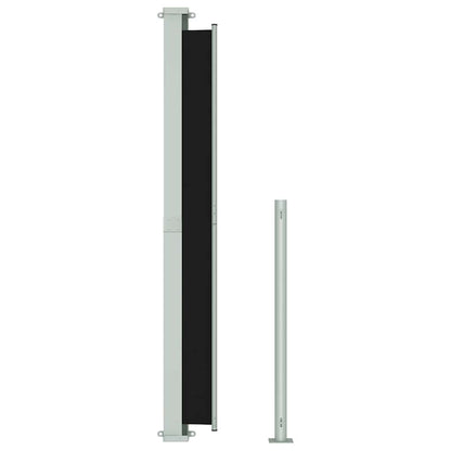 Vidaxl Toldo Lateral Retráctil Para Patio Negro 200x300 Cm_4