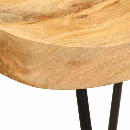 Taburetes De Barra De Cocina 2 Unidades Madera Maciza De Mango_4
