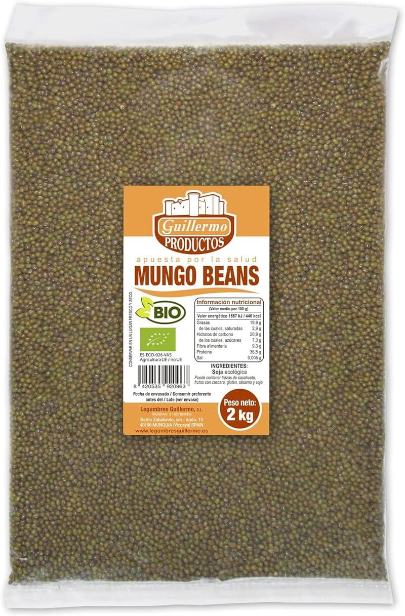 Judía Mungo O Soja Verde Bio - 2 Kg_0