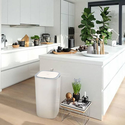 Eko Cubo De Basura Con Sensor Morandi 30 L Blanco_1