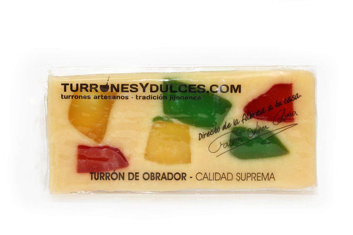 Turrón Fruta Artesano 300 Grs._1