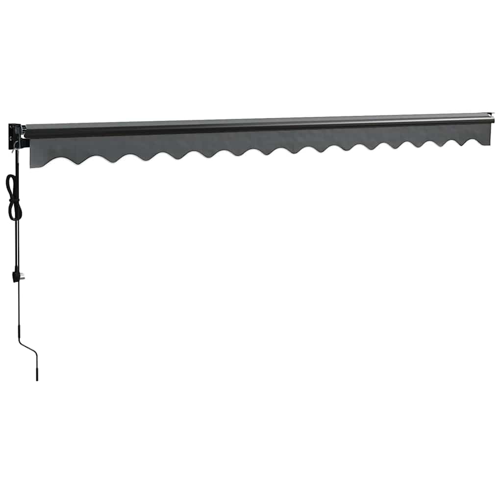 Toldo Retráctil Automático Gris Antracita 4,5x3 M_3