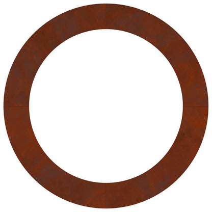 Adecuado Para Anillos De Árbol Plano 5 Uds. Oxidado Ø90/120 Cm_5
