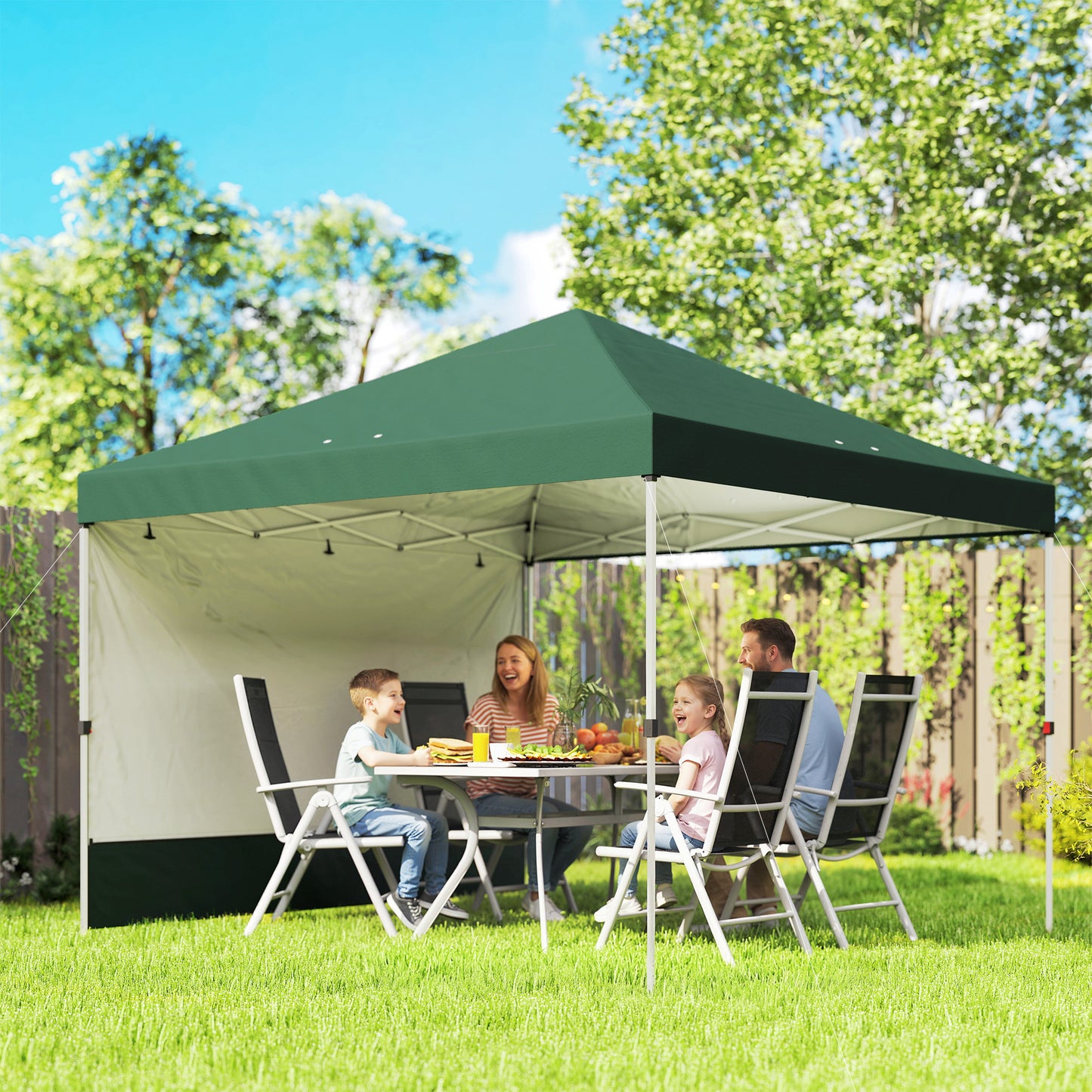 Outsunny Carpa Plegable 3x3 M_1