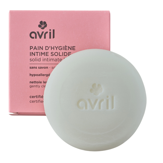 Barra sólida higiene íntima Avril 110 g